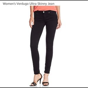 PAIGE Black ultra skinny jeans